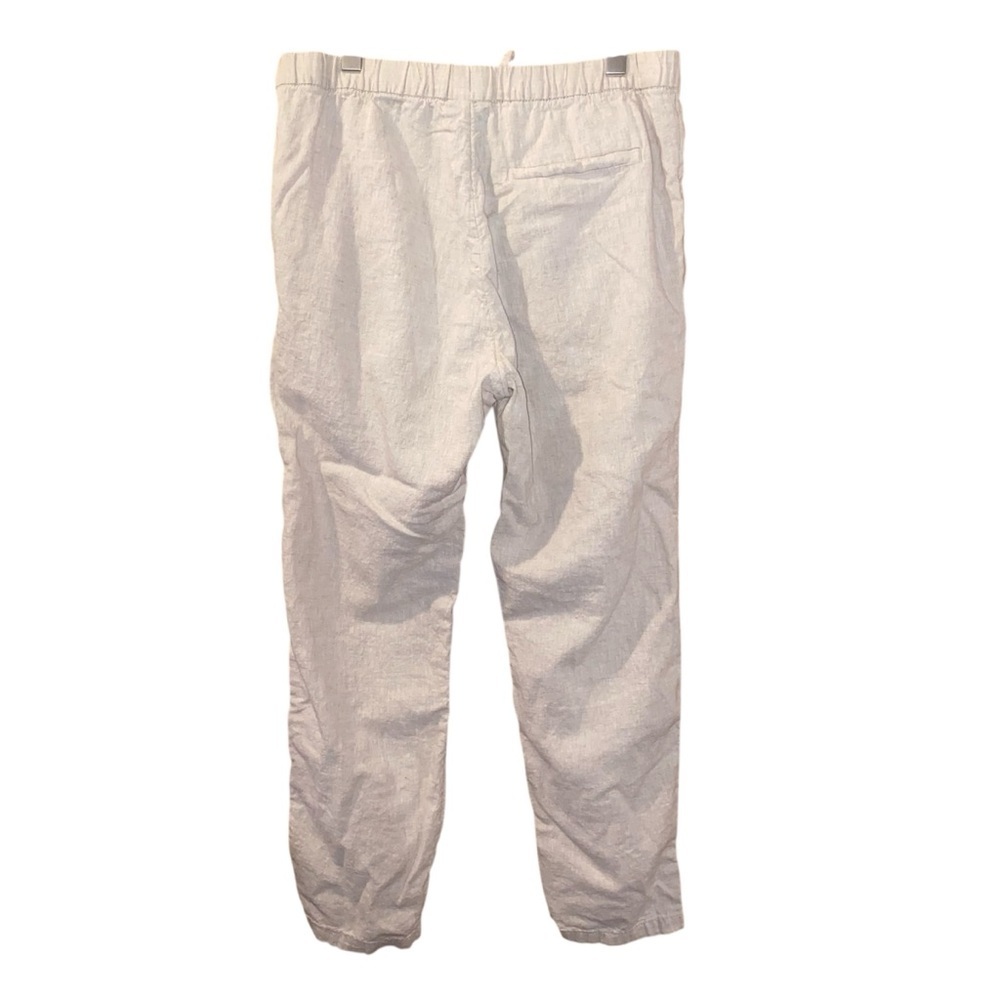 H&M Linen Blend Pants Size Medium - Picture 2 of 15